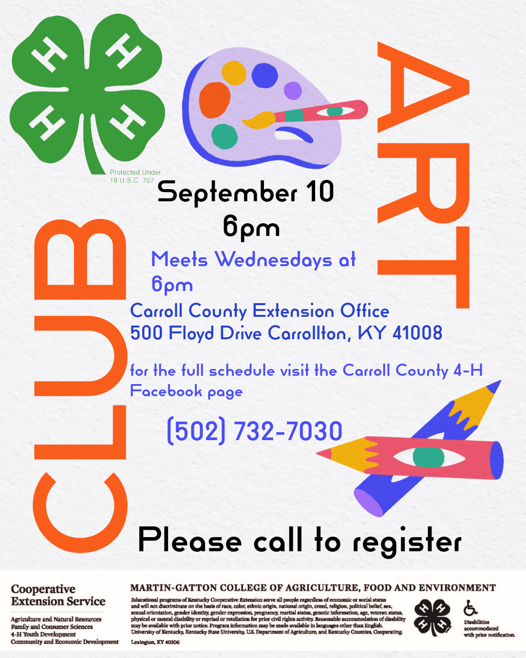 4-H Art Club